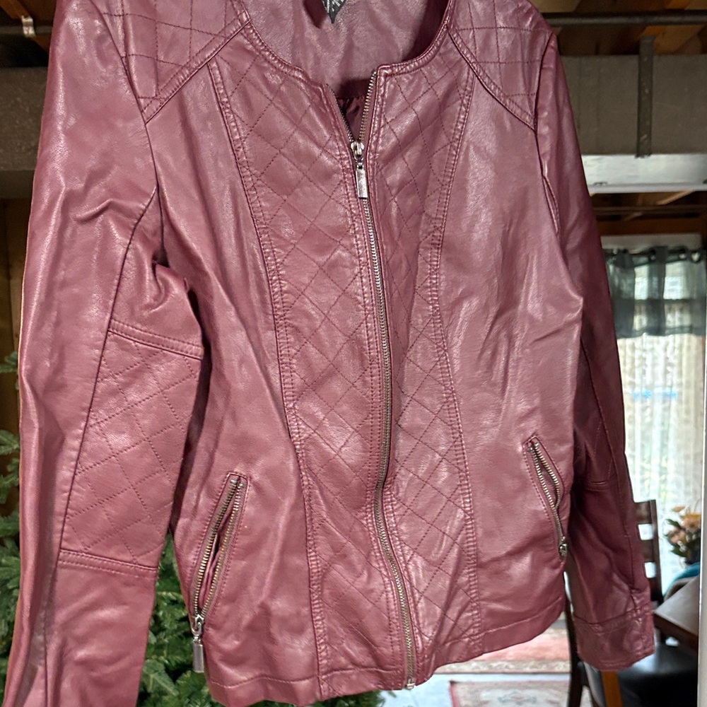 Alfani Women's Quilted Bomber Jacket - Mauve